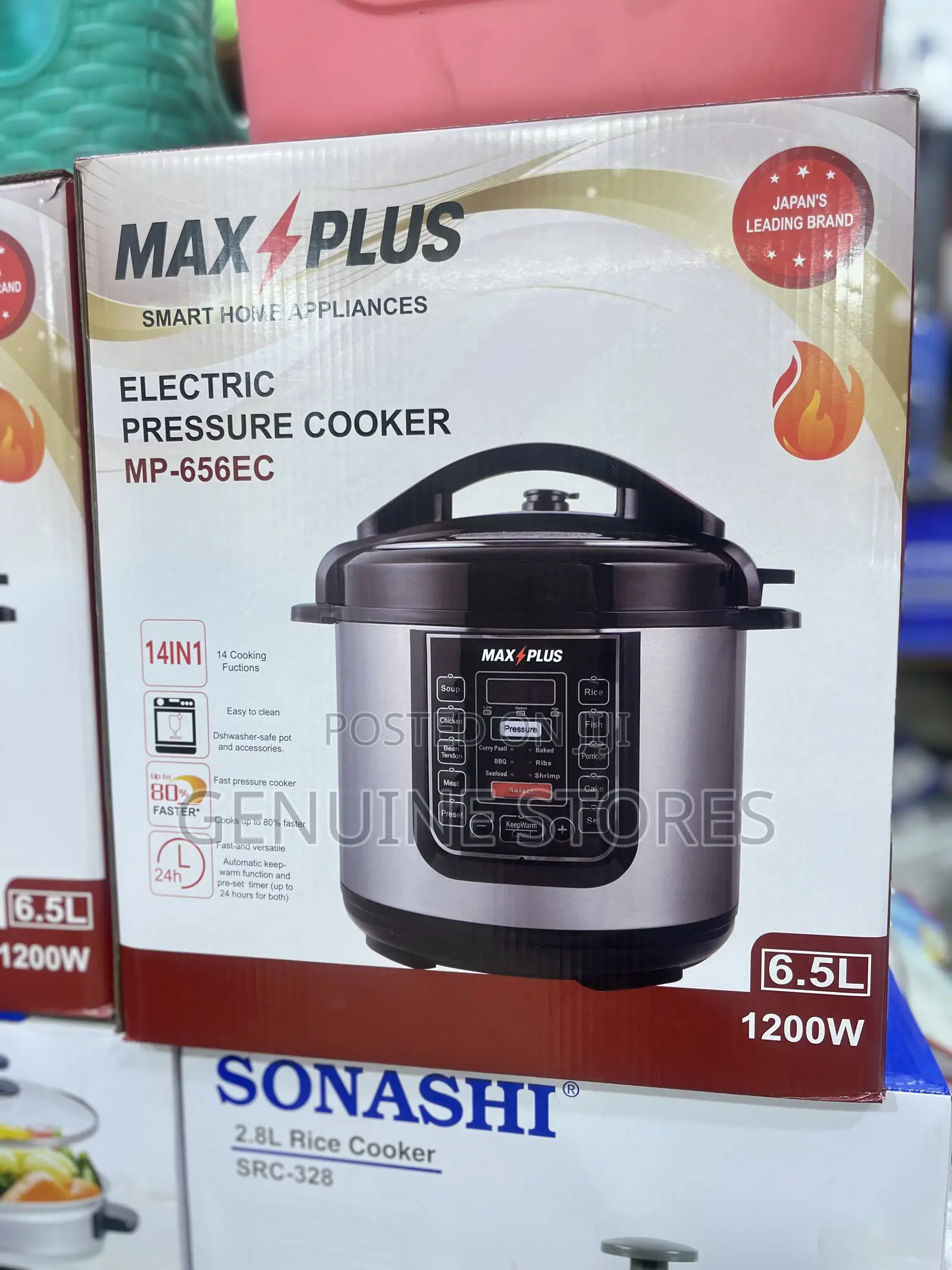 Max Plus Pressure Cooker of 6.5ltrs