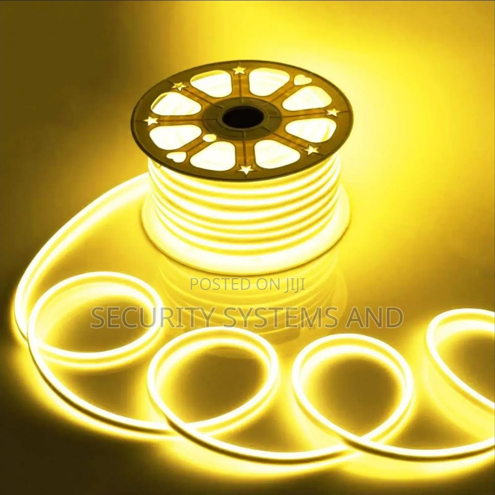 Led Neon Strip Light- Warm, 50 Meters, Flexible Soft Silicone Rubber