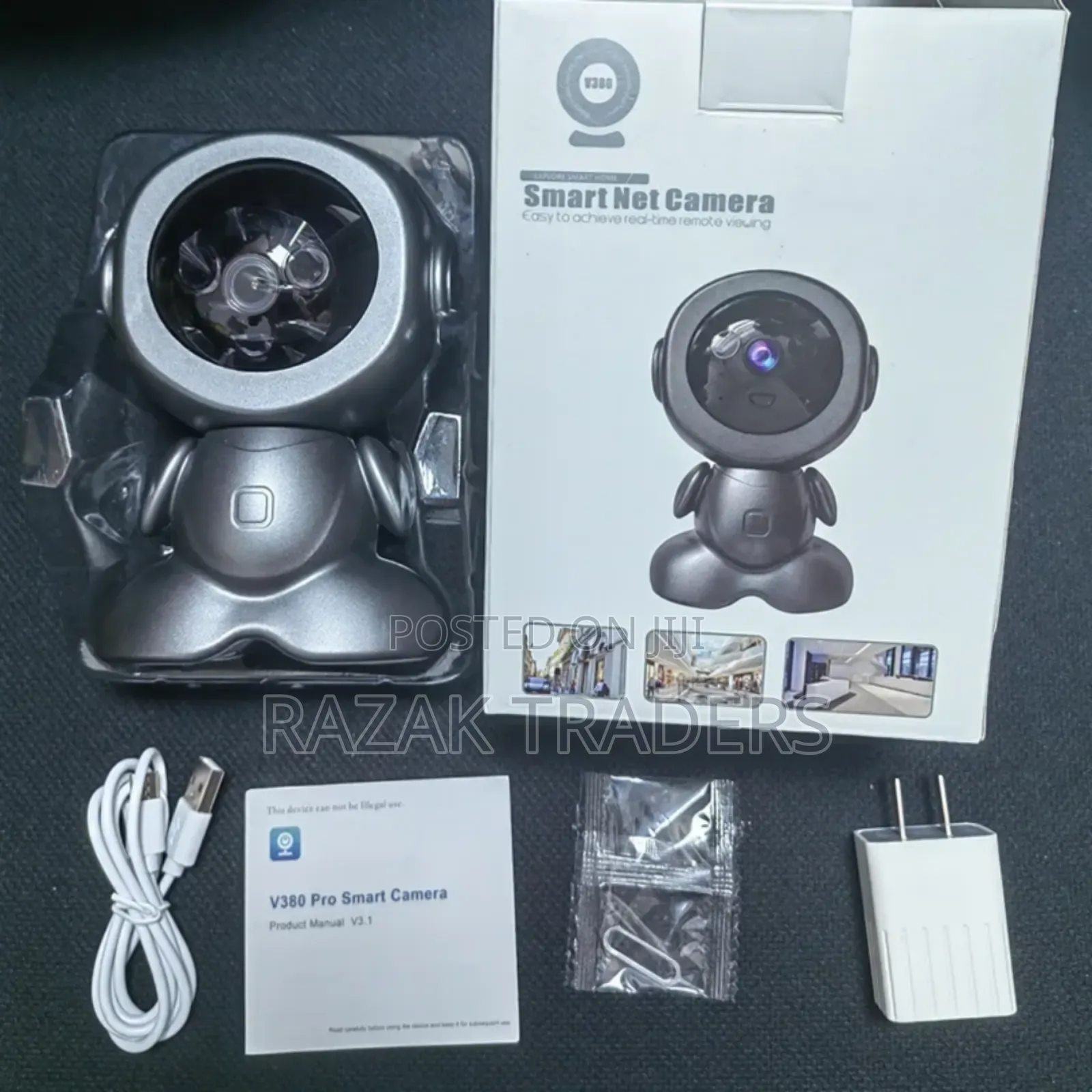 V380 Pro CCTV Camera for House FHD Smart Robot Ip Camera Wifi CCTV 360