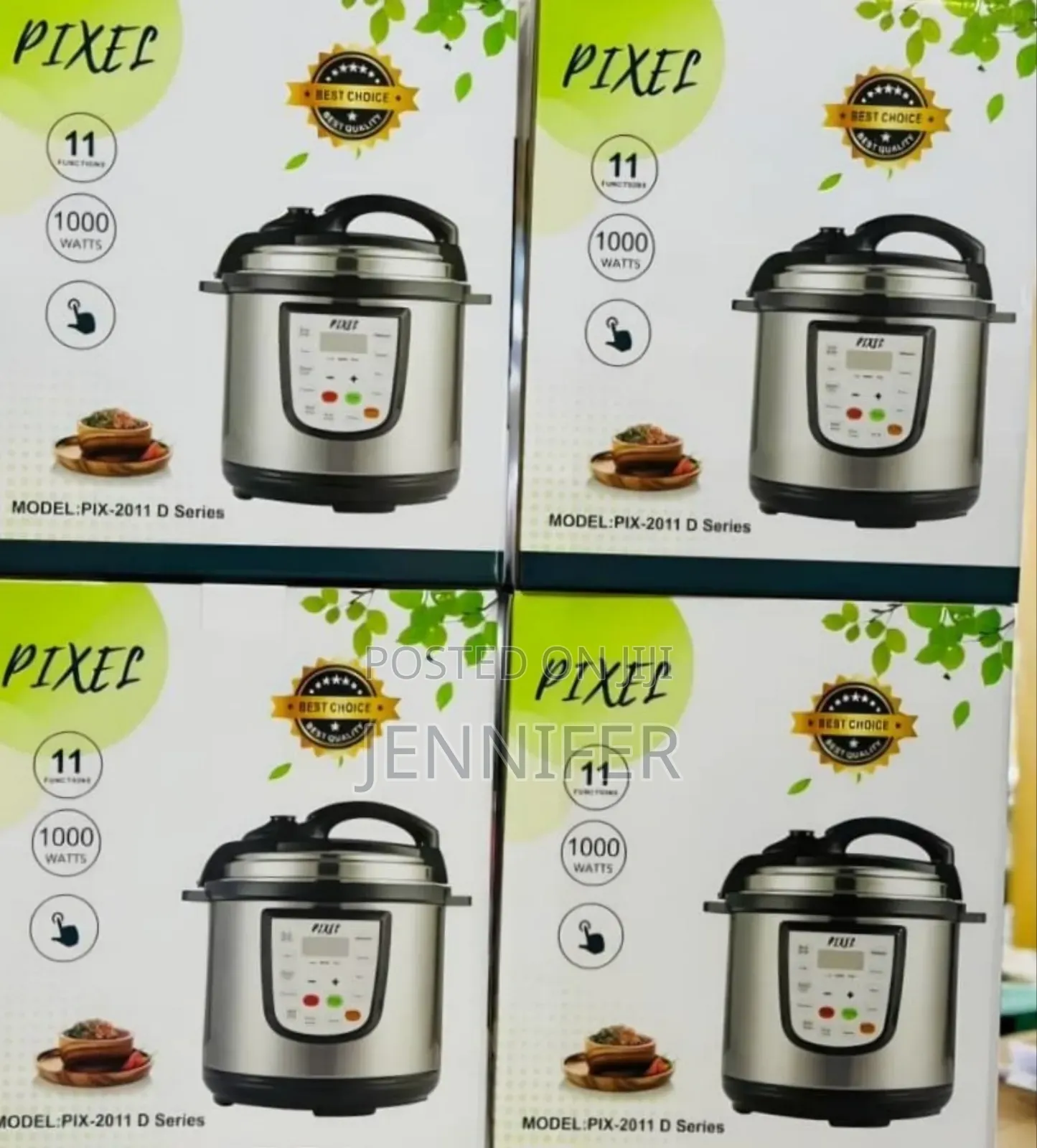 Pixel 6litres Electric Pressure Cooker