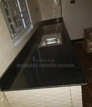 Black Granite Kitchen Counter Top Finishing and Other Colors