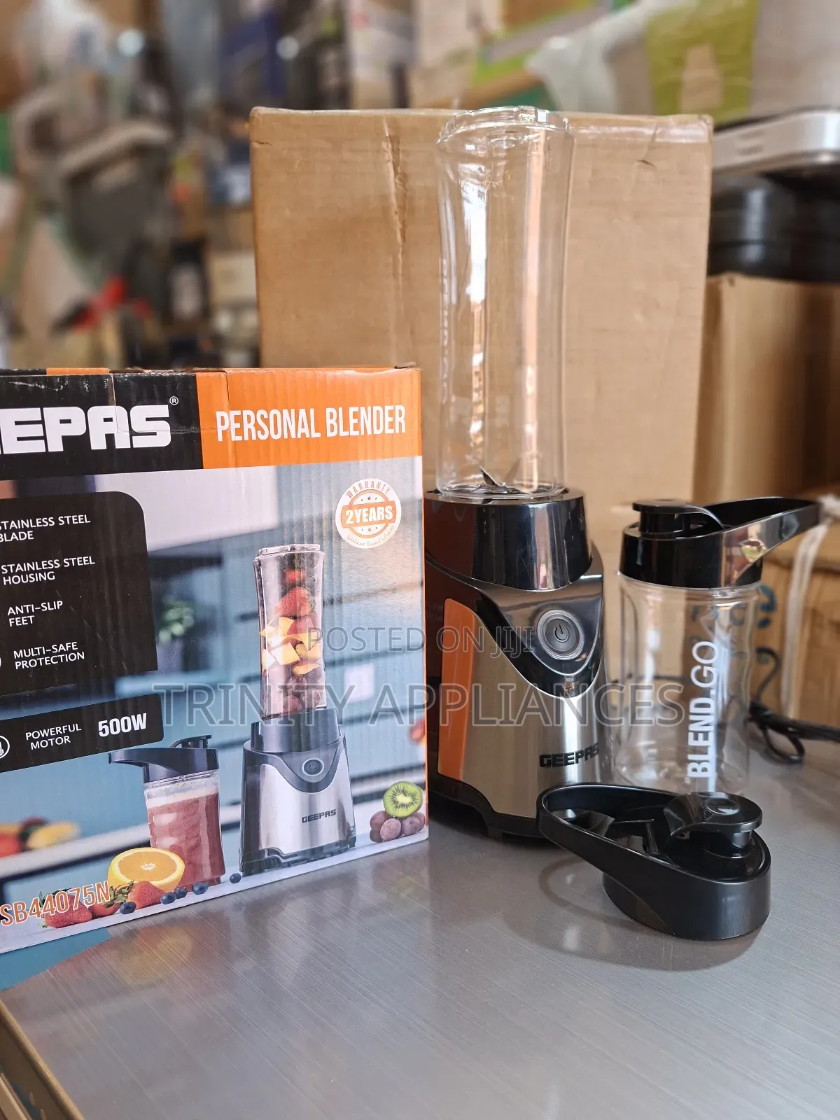 Geepas Personal Blender Gsb44075n