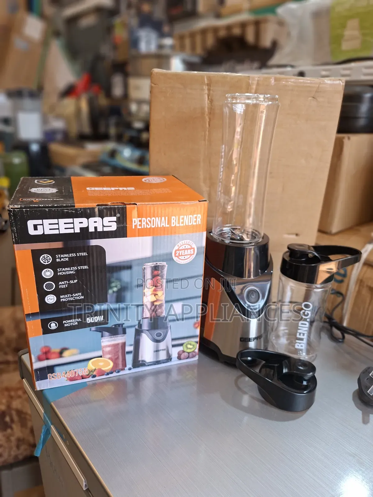 Geepas Personal Blender Gsb44075n