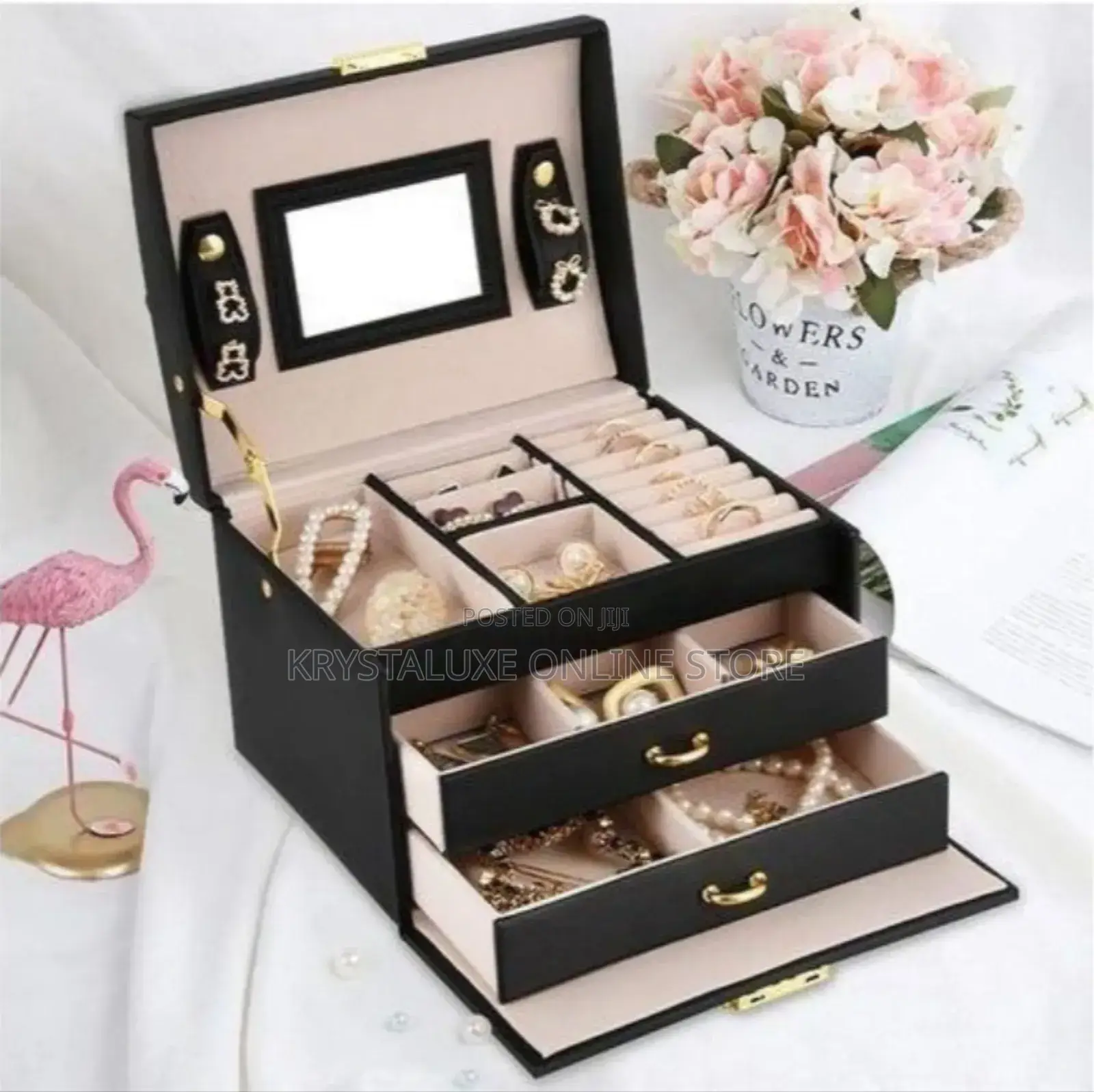 Jewellery Organiser Leather