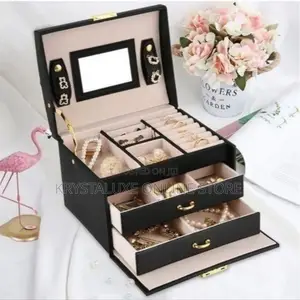 Jewellery Organiser Leather