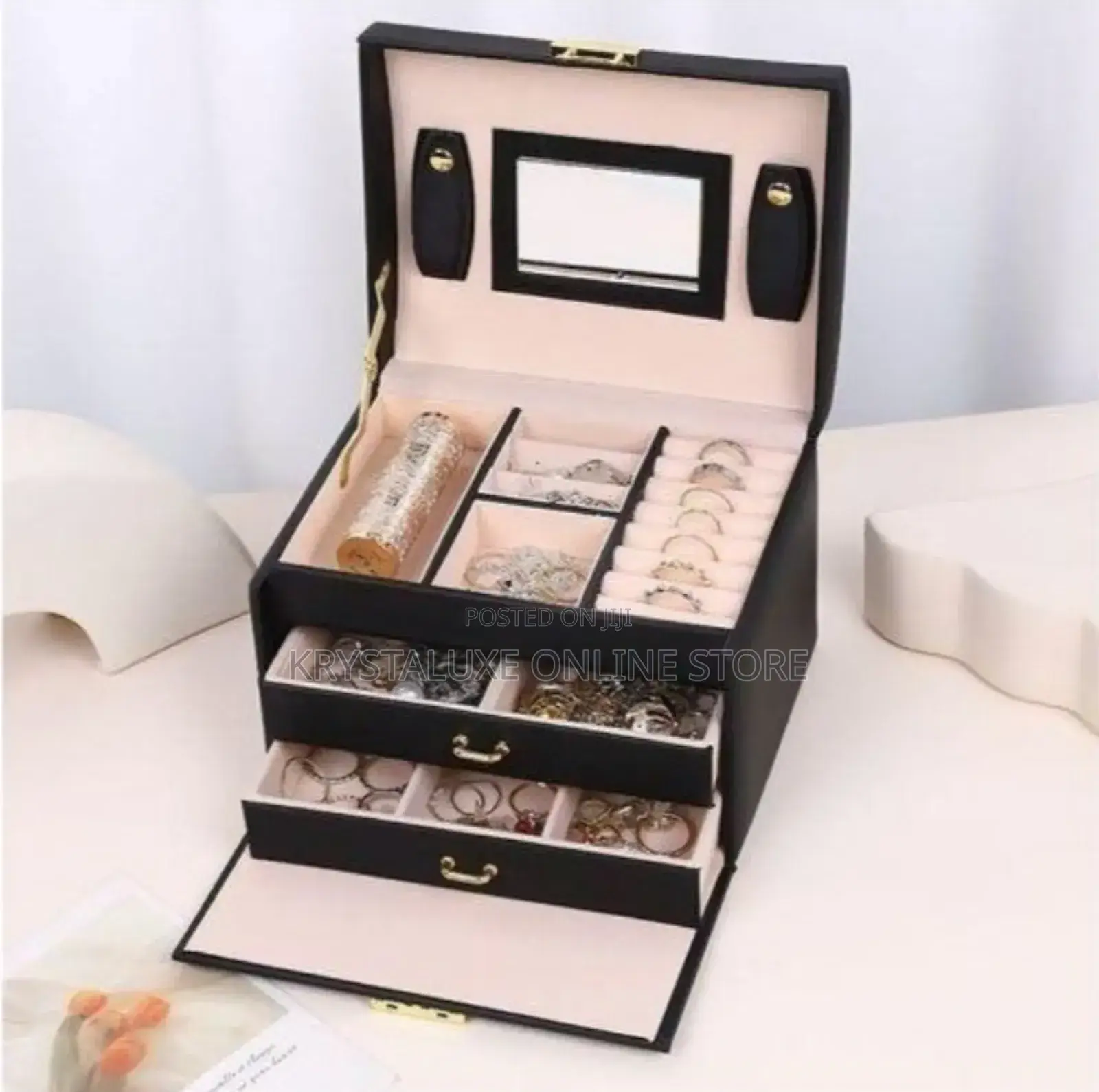 Jewellery Organiser Leather