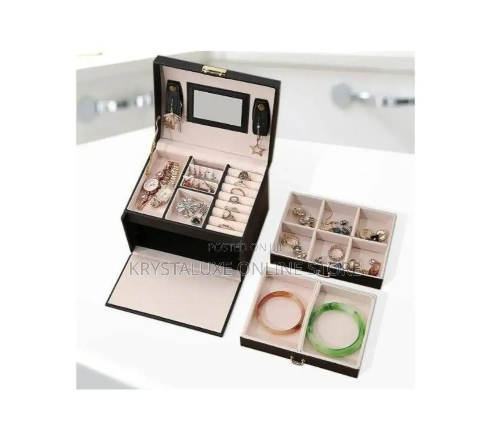 Jewellery Organiser Leather