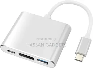 3 in 1 Usb -C to Hdmi Adapter Type C