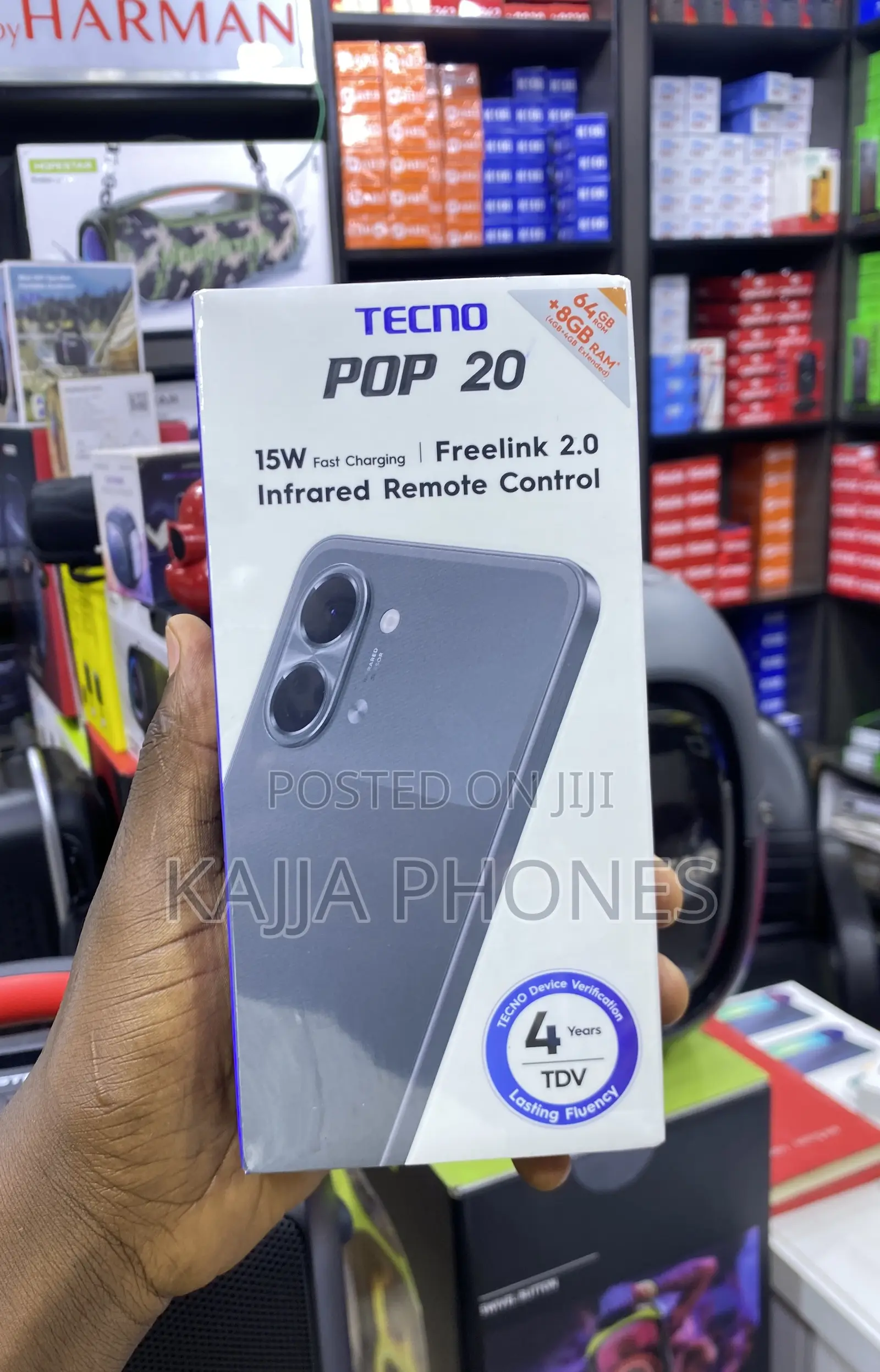 New Tecno Camon 20 128 GB Black