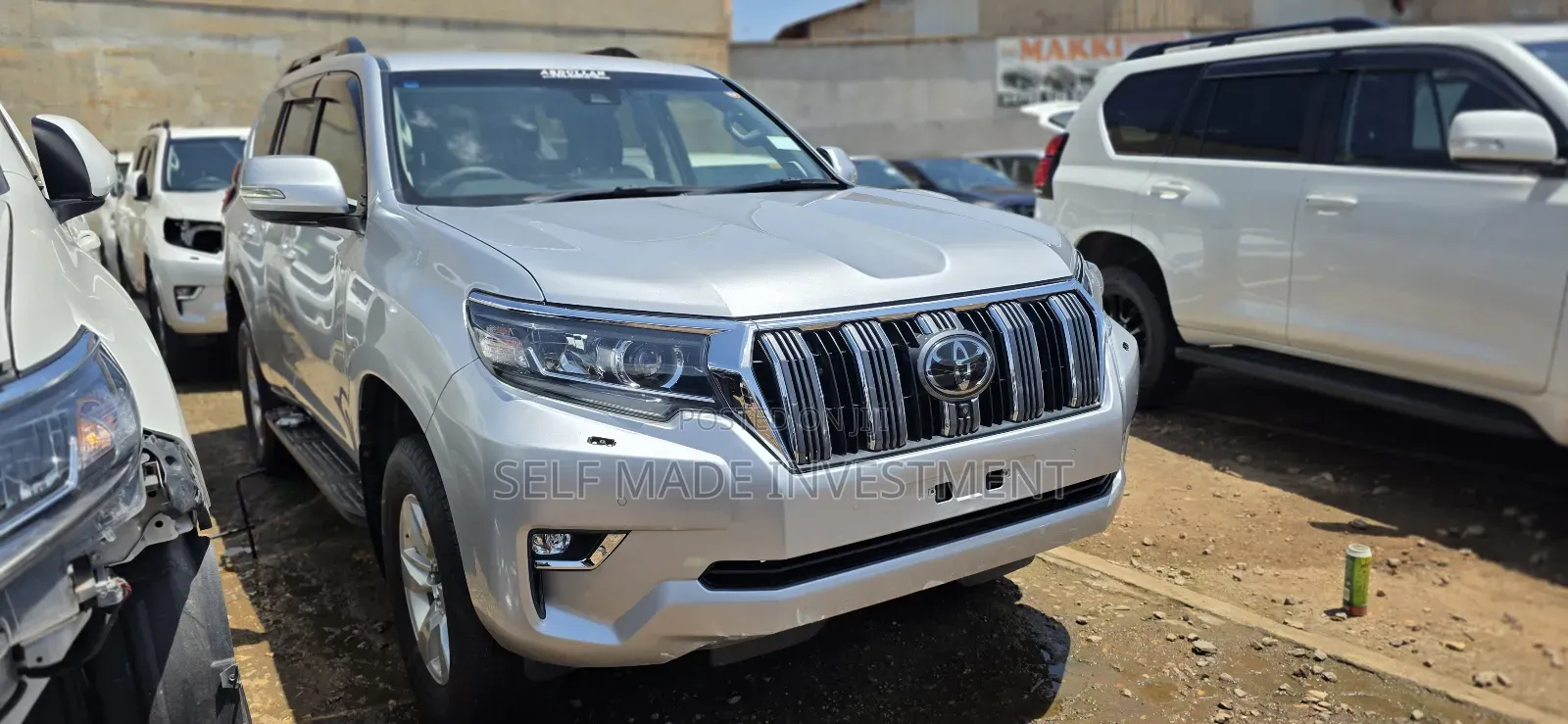 Toyota Land Cruiser Prado 2018 Silver