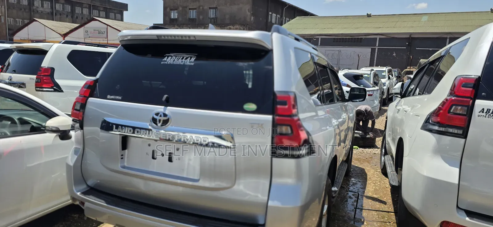 Toyota Land Cruiser Prado 2018 Silver