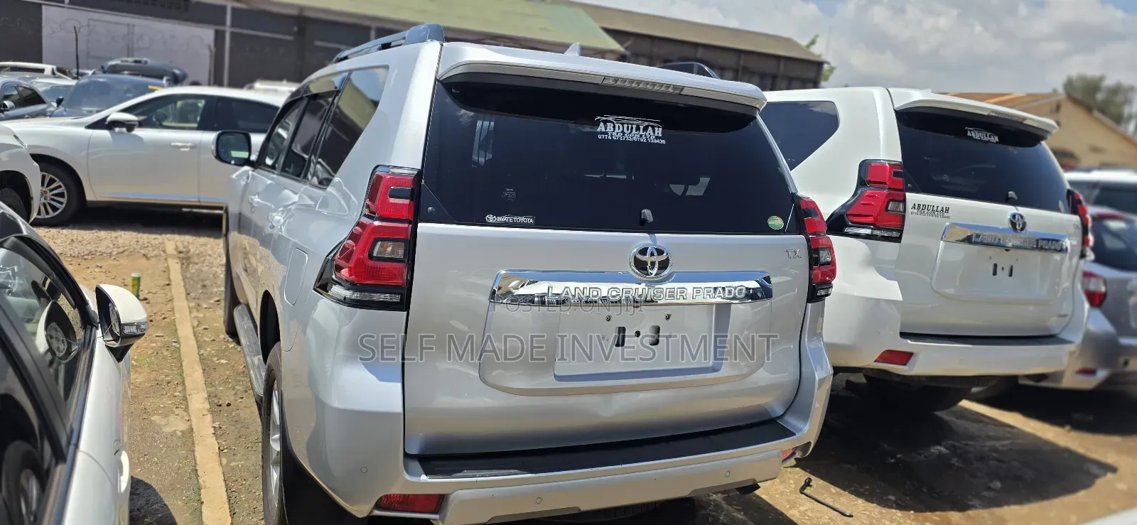 Toyota Land Cruiser Prado 2018 Silver