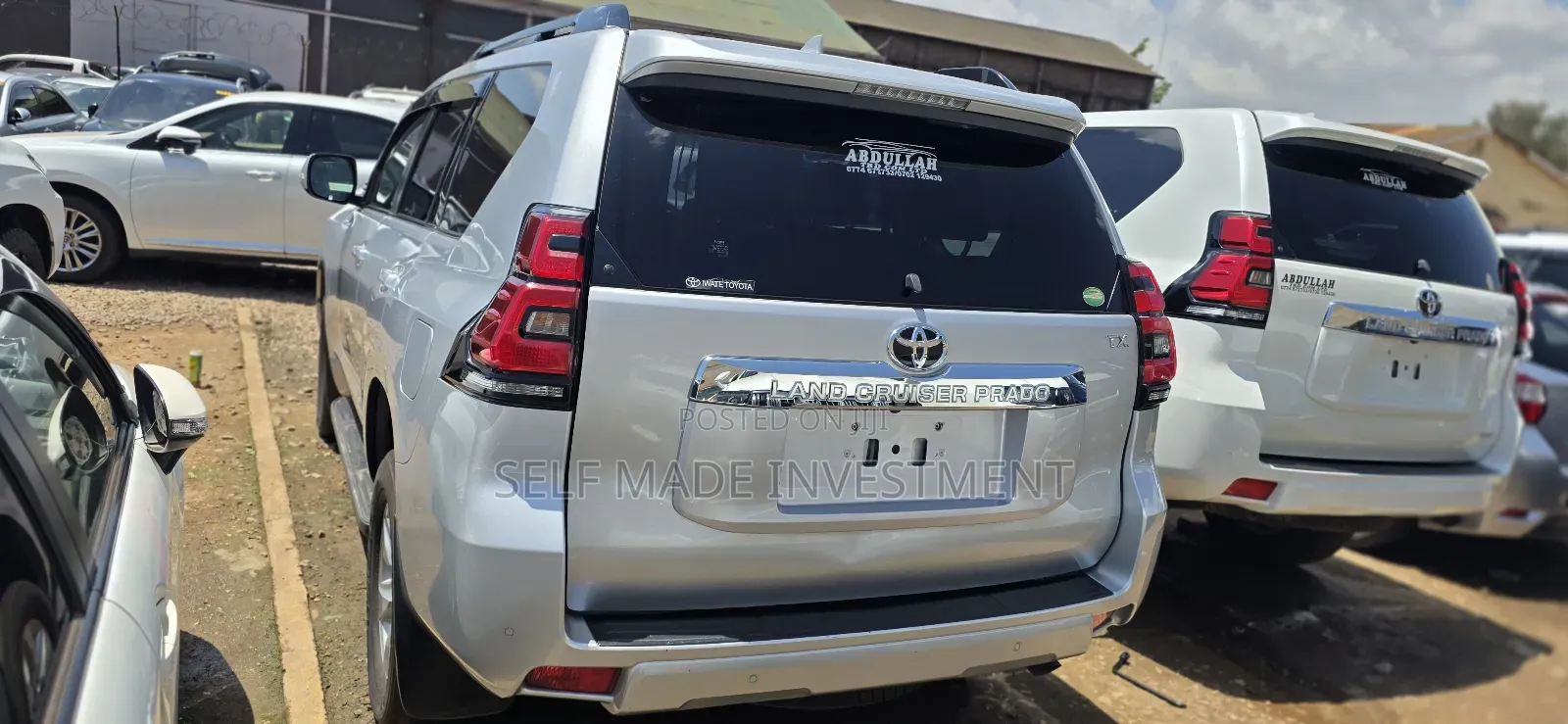 Toyota Land Cruiser Prado 2018 Silver