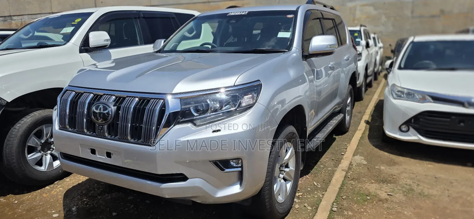 Toyota Land Cruiser Prado 2018 Silver