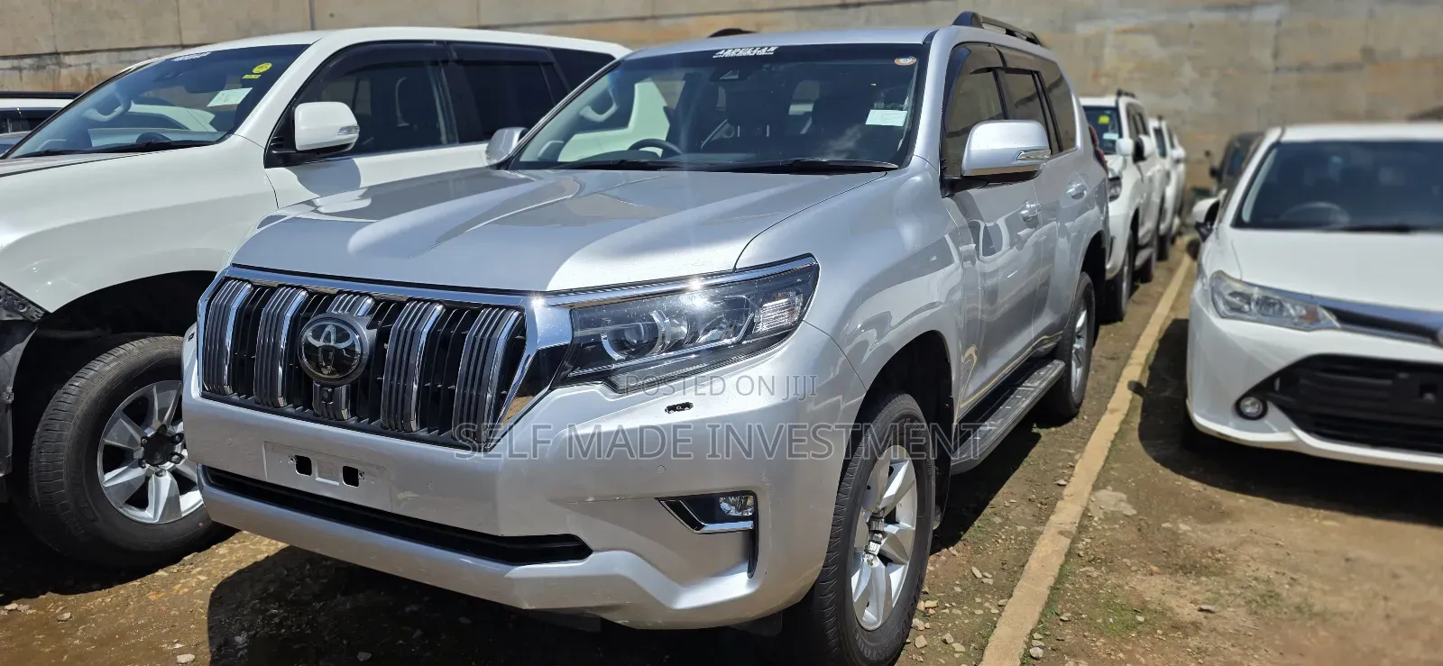 Toyota Land Cruiser Prado 2018 Silver