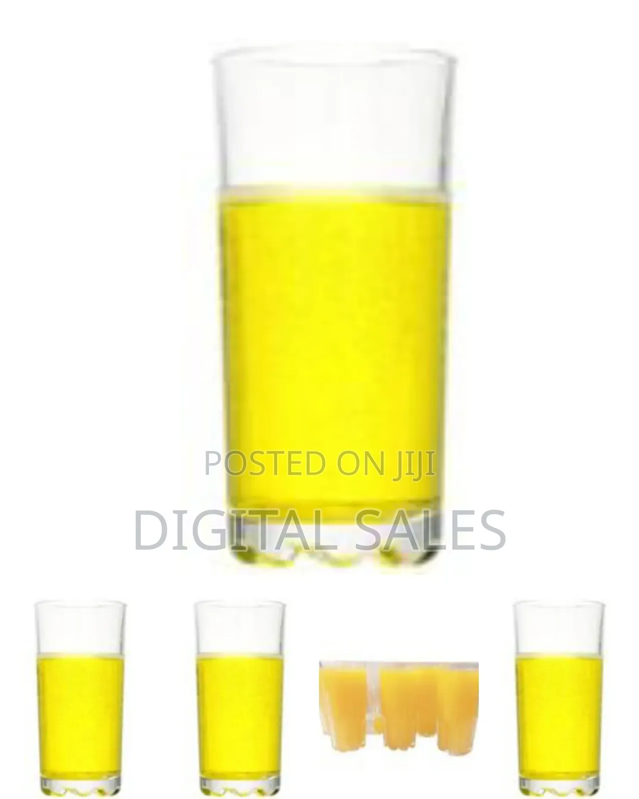 6 Piece Set of Long Glasses