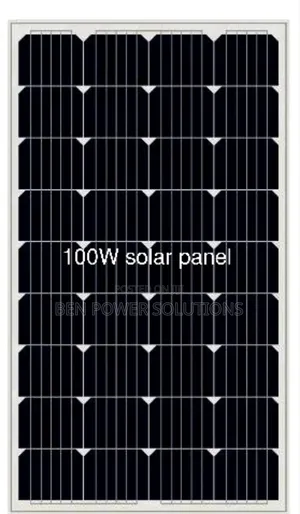 100w Mono Crystalline Solar Panel