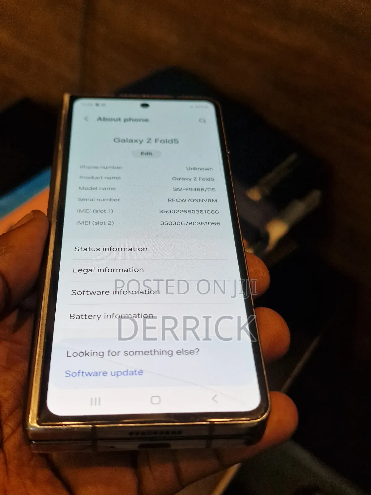Samsung Galaxy Z Fold 5 256 GB Black