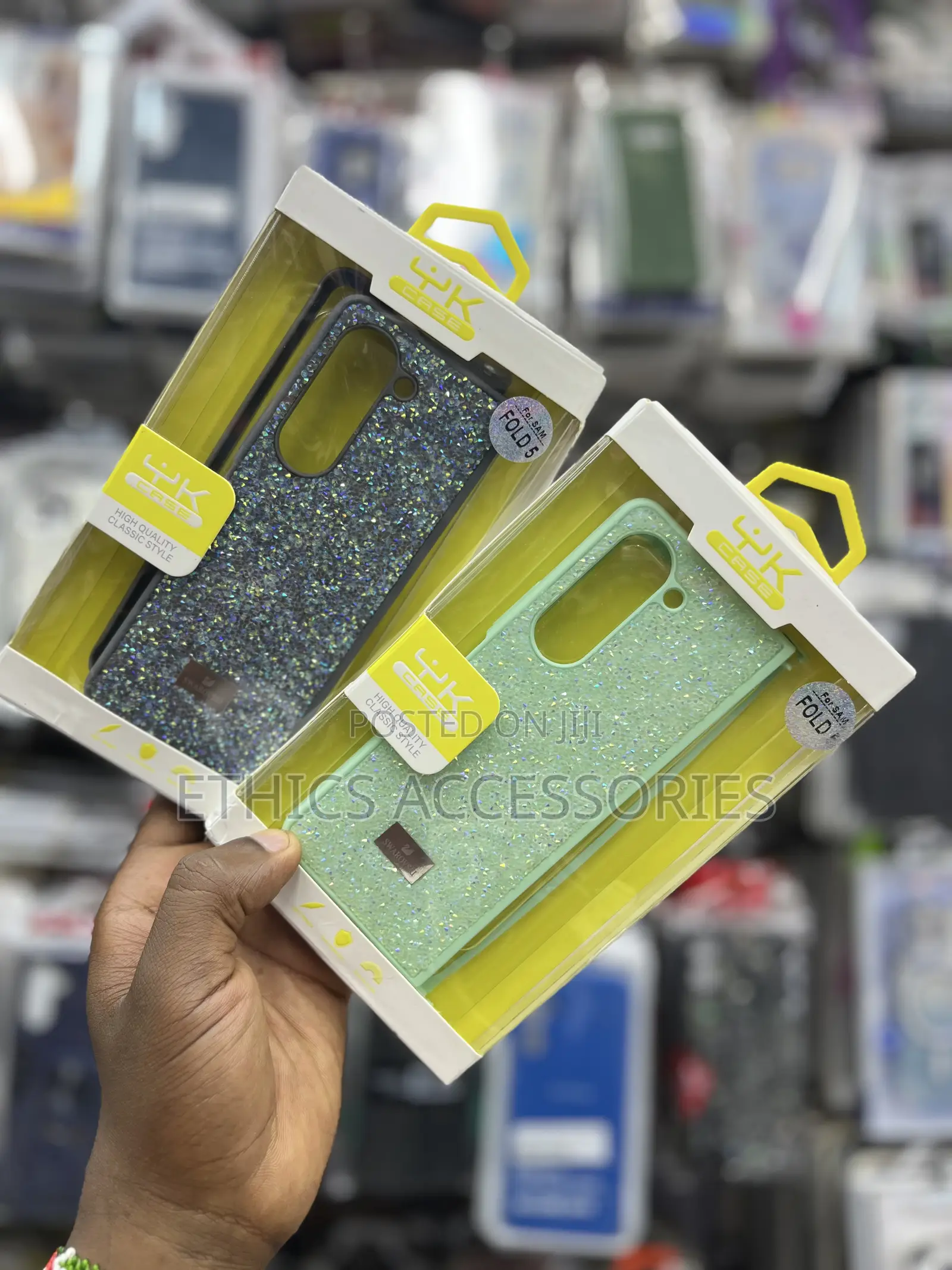 Shinny and Glitter Fold Covers