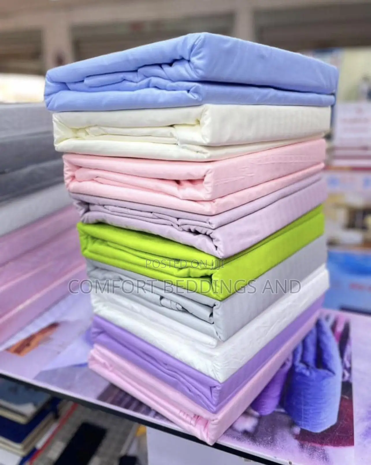 Plain Cotton Bedsheets