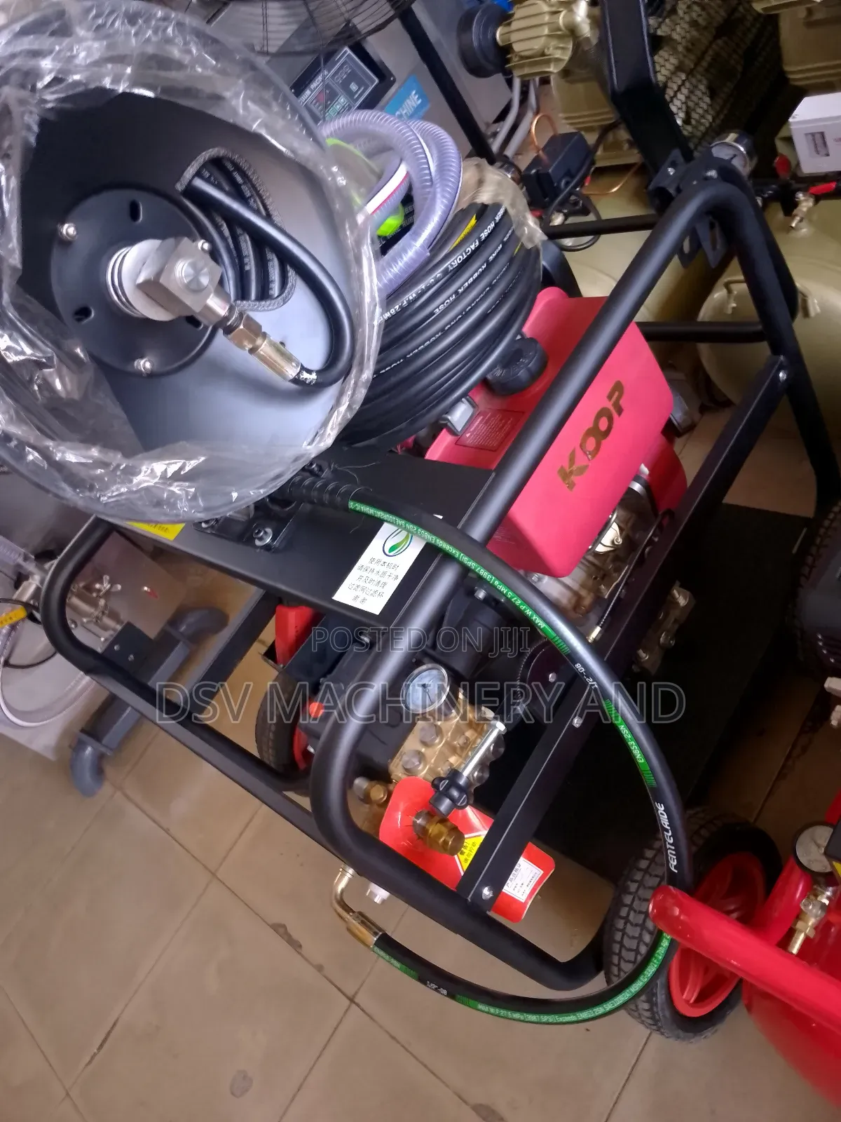 Heavy Duty Diesel High Pressure Washer Car and Pavers