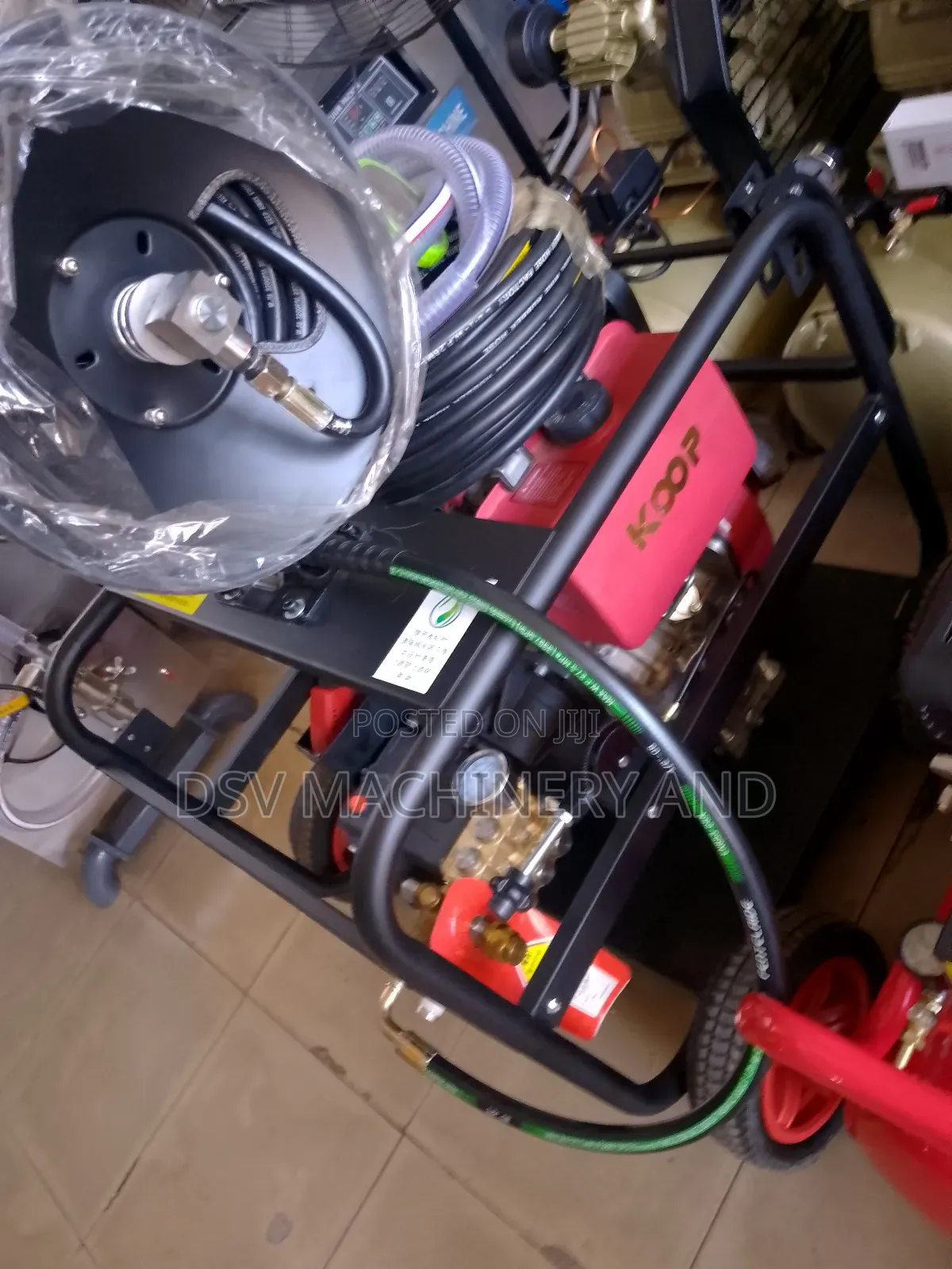 Heavy Duty Diesel High Pressure Washer Car and Pavers