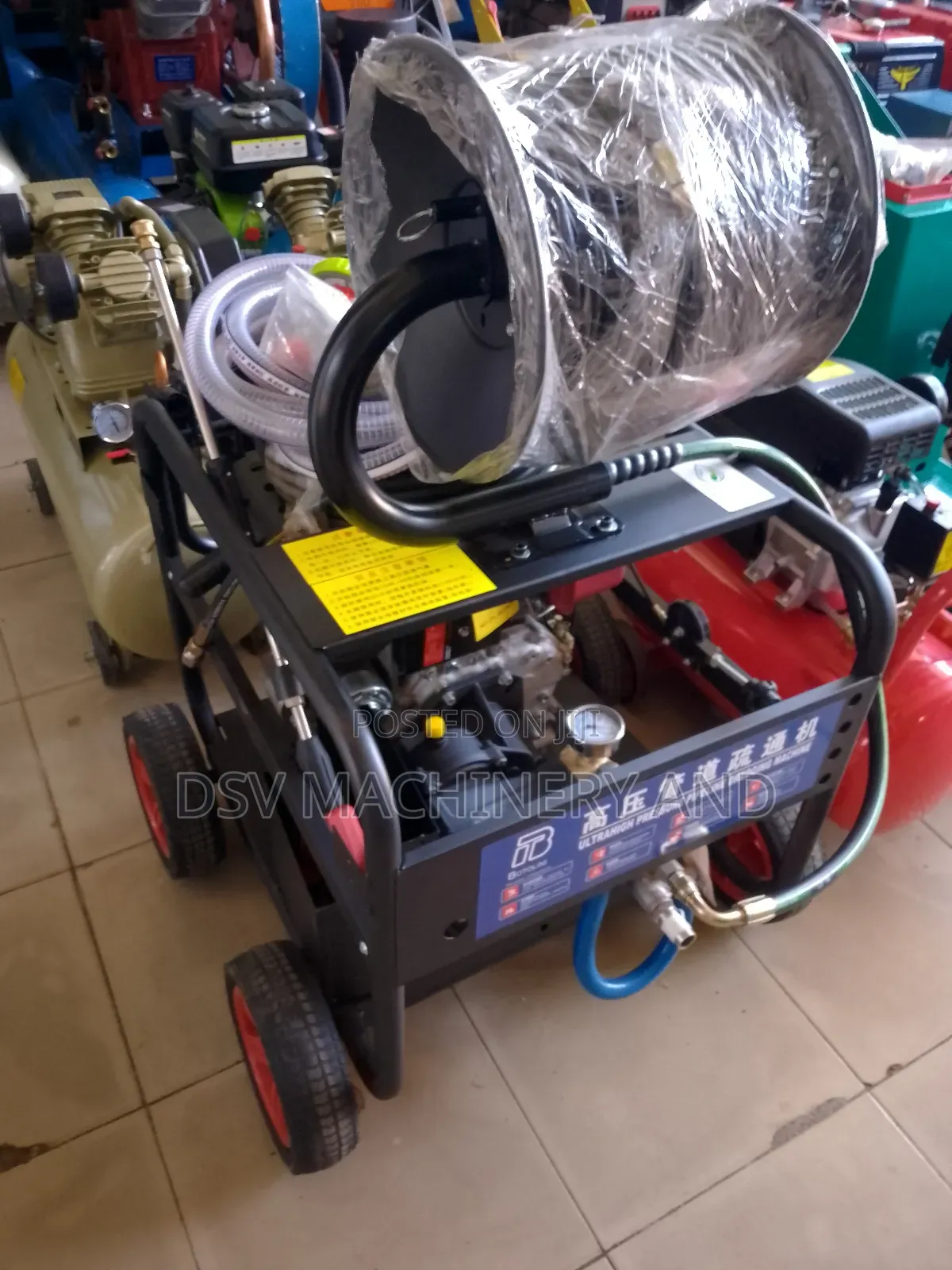 Heavy Duty Diesel High Pressure Washer Car and Pavers