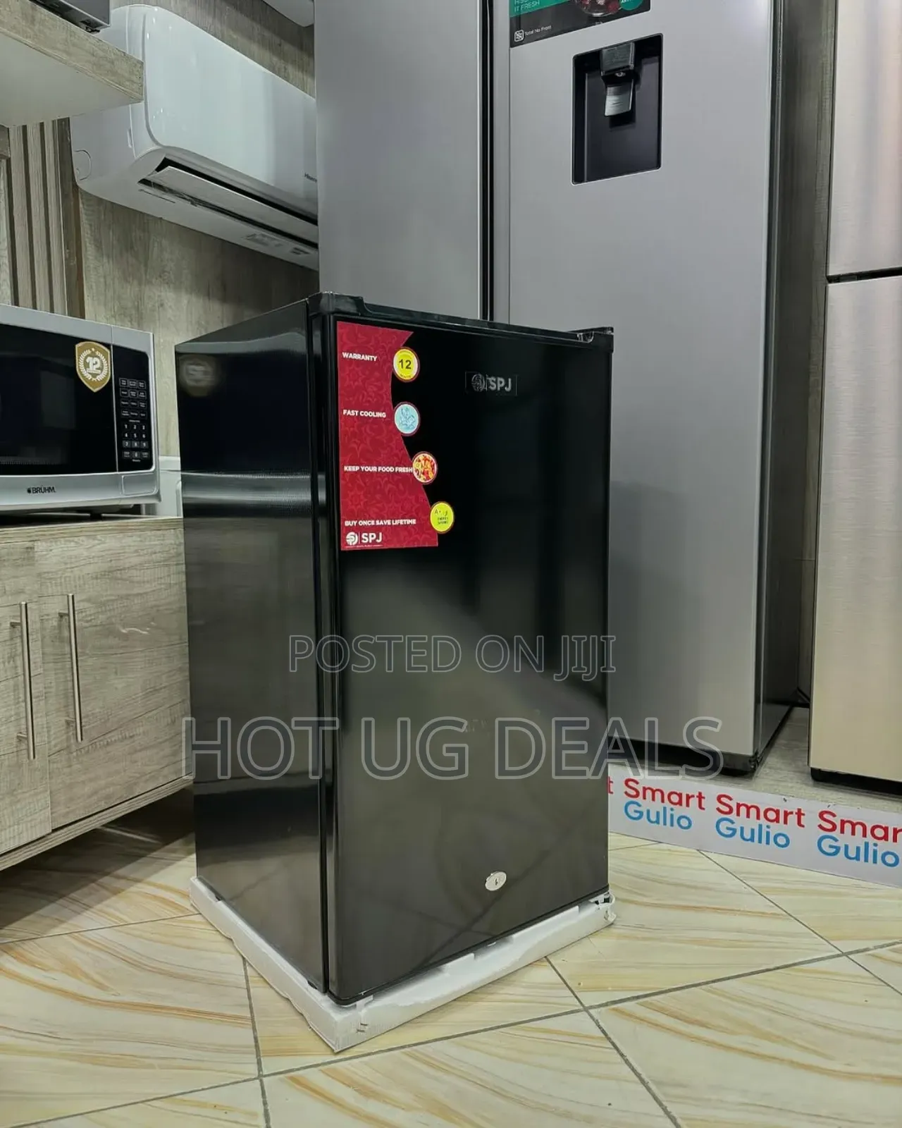 122l Spj Single Door Refrigerator - Inox
