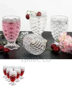 6 Pieces of Elegant Glass