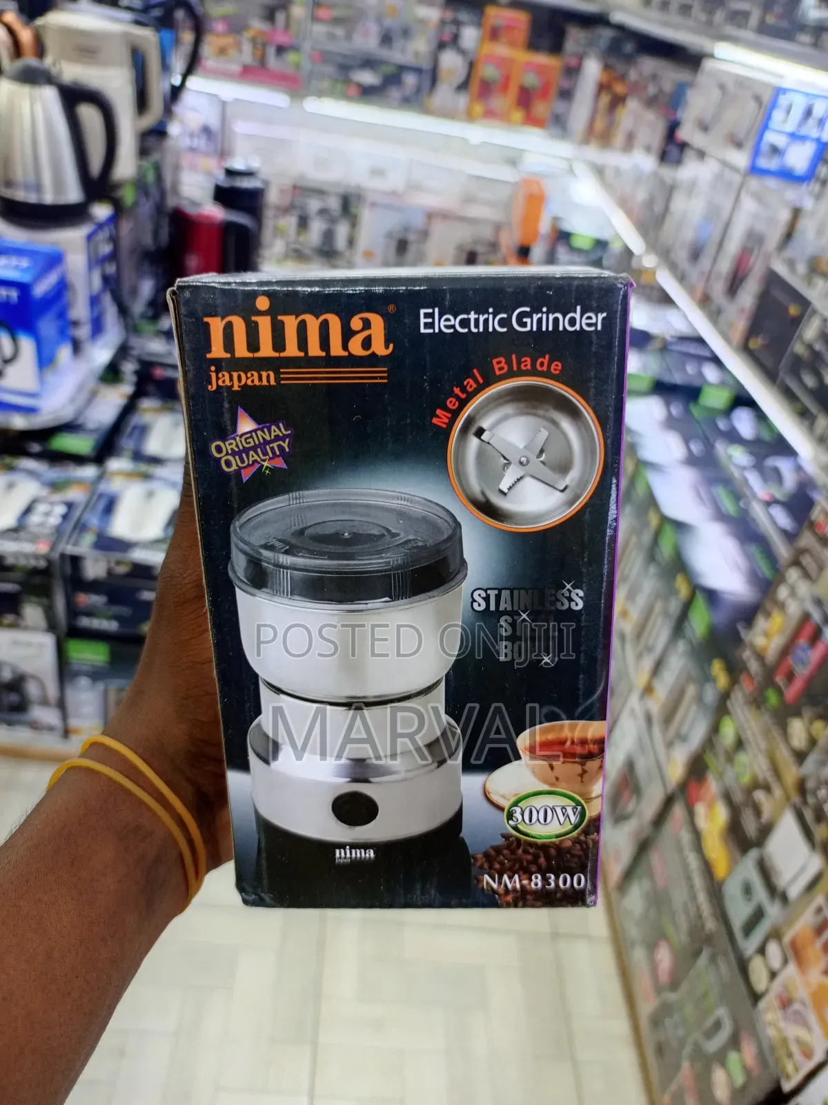 Nima Electric Multi-Purpose Grinder, Model Number Nm-8300.