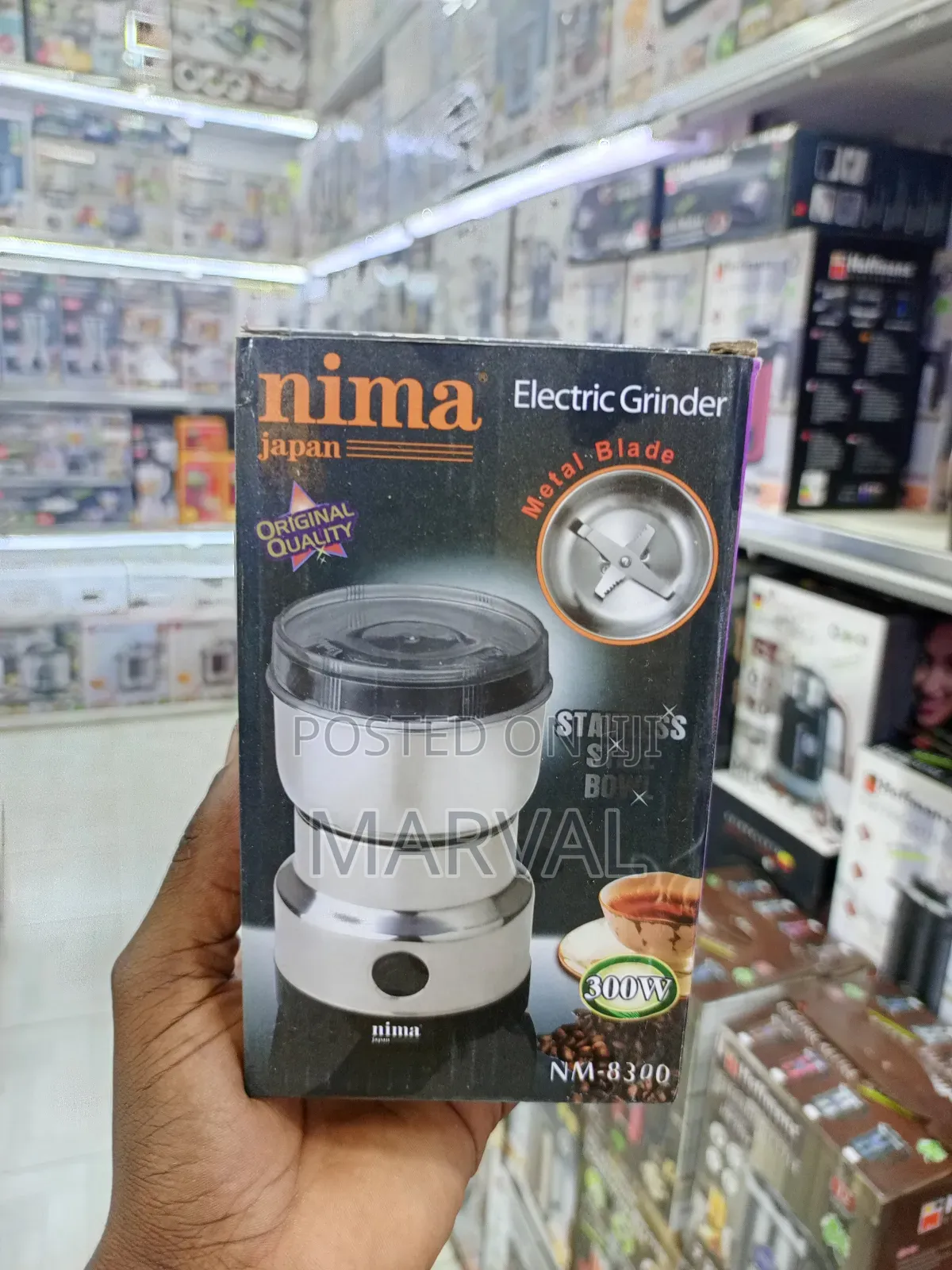 Nima Electric Multi-Purpose Grinder, Model Number Nm-8300.
