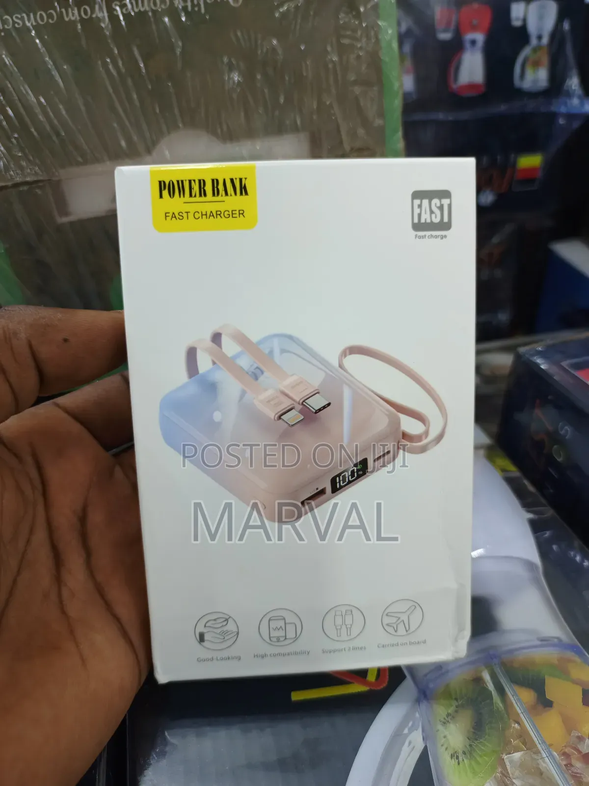 Portable Power Bank.