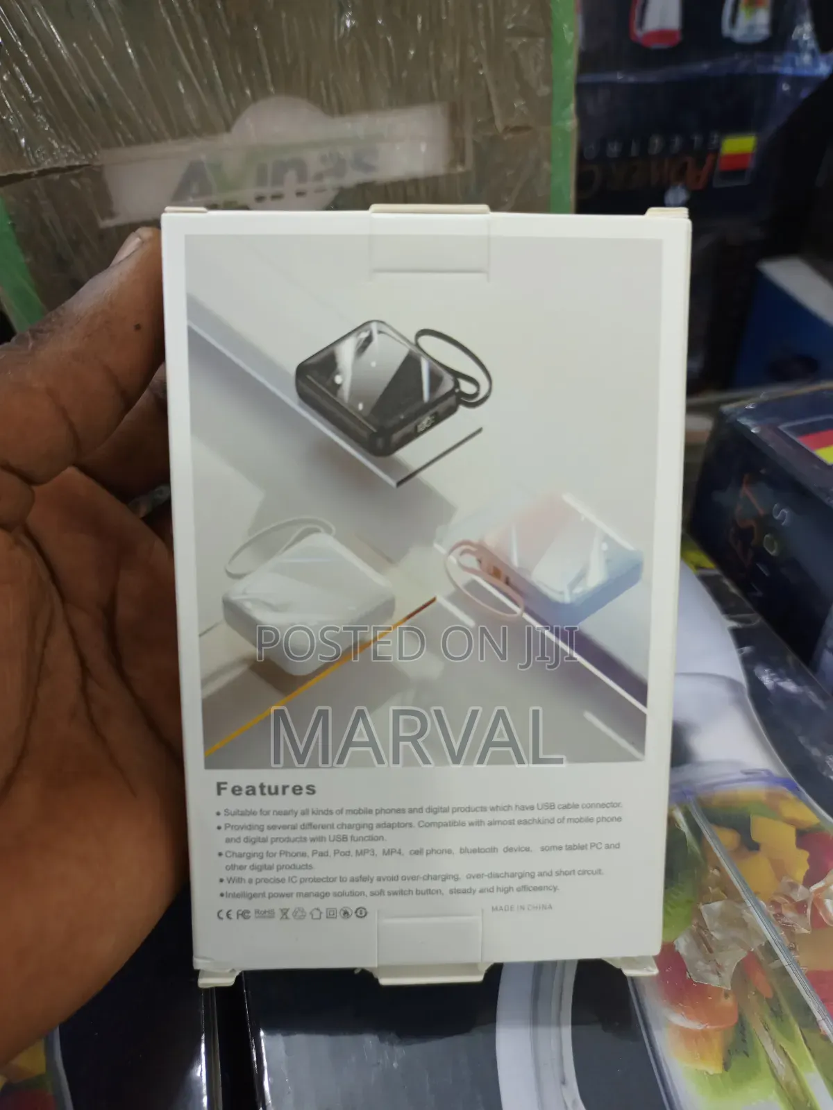 Portable Power Bank.