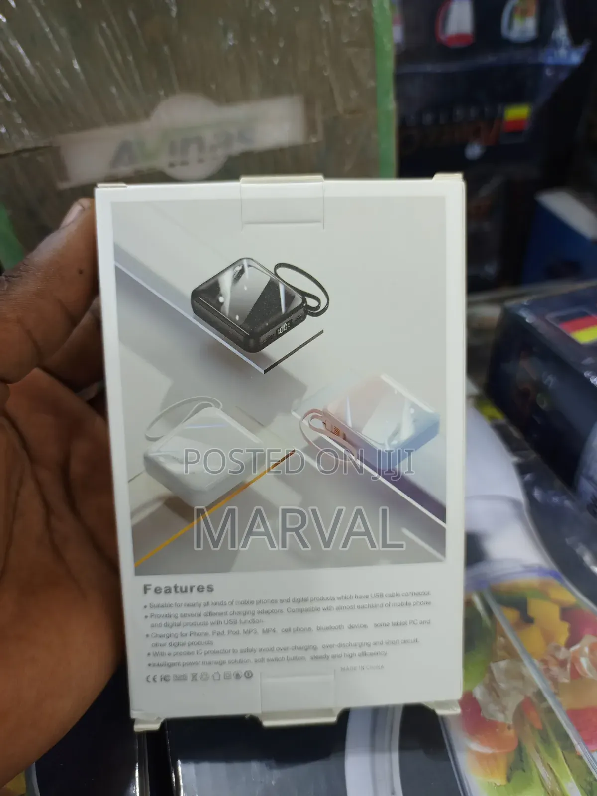 Portable Power Bank.