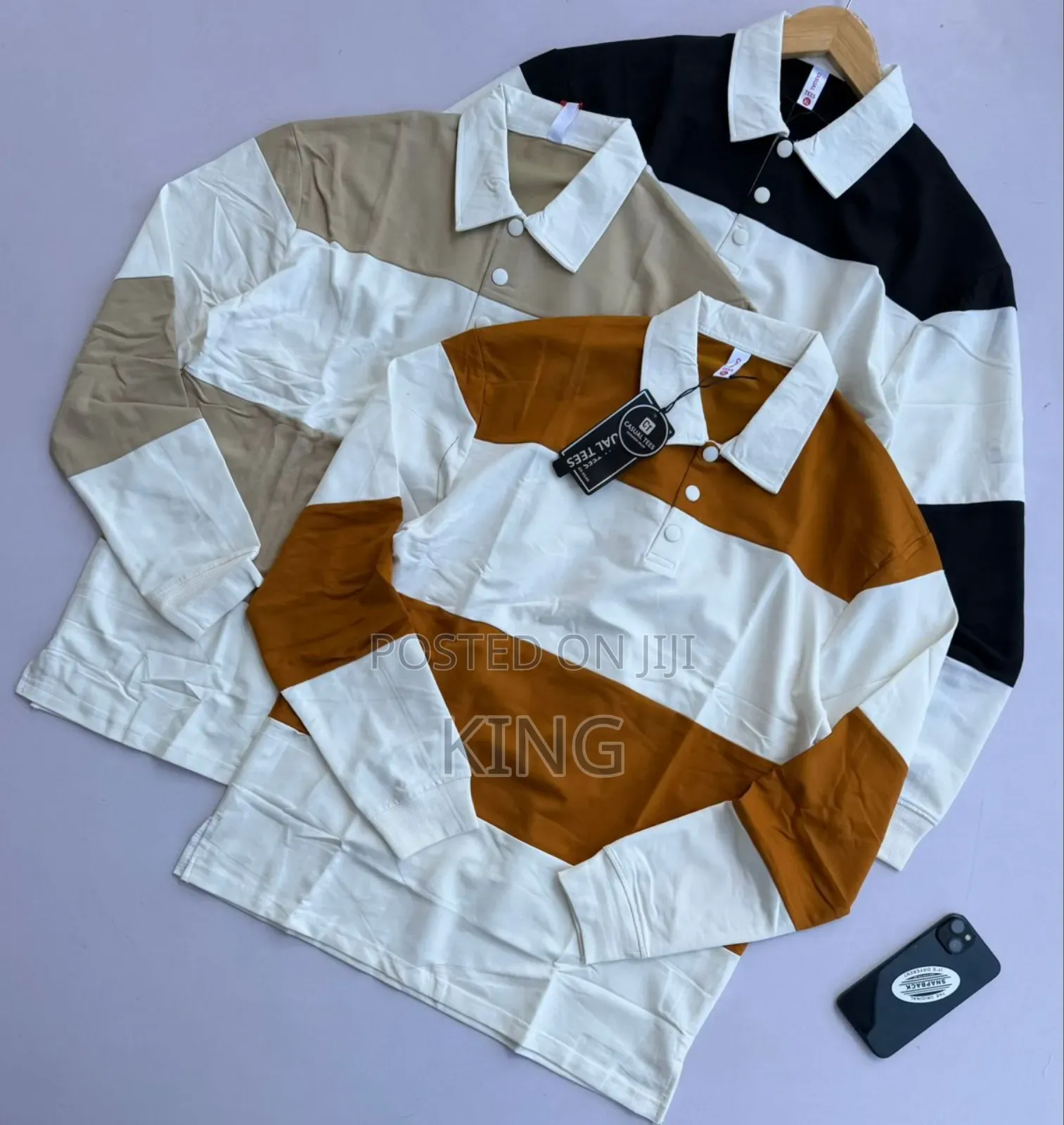 Long Sleeves Polo Shirt