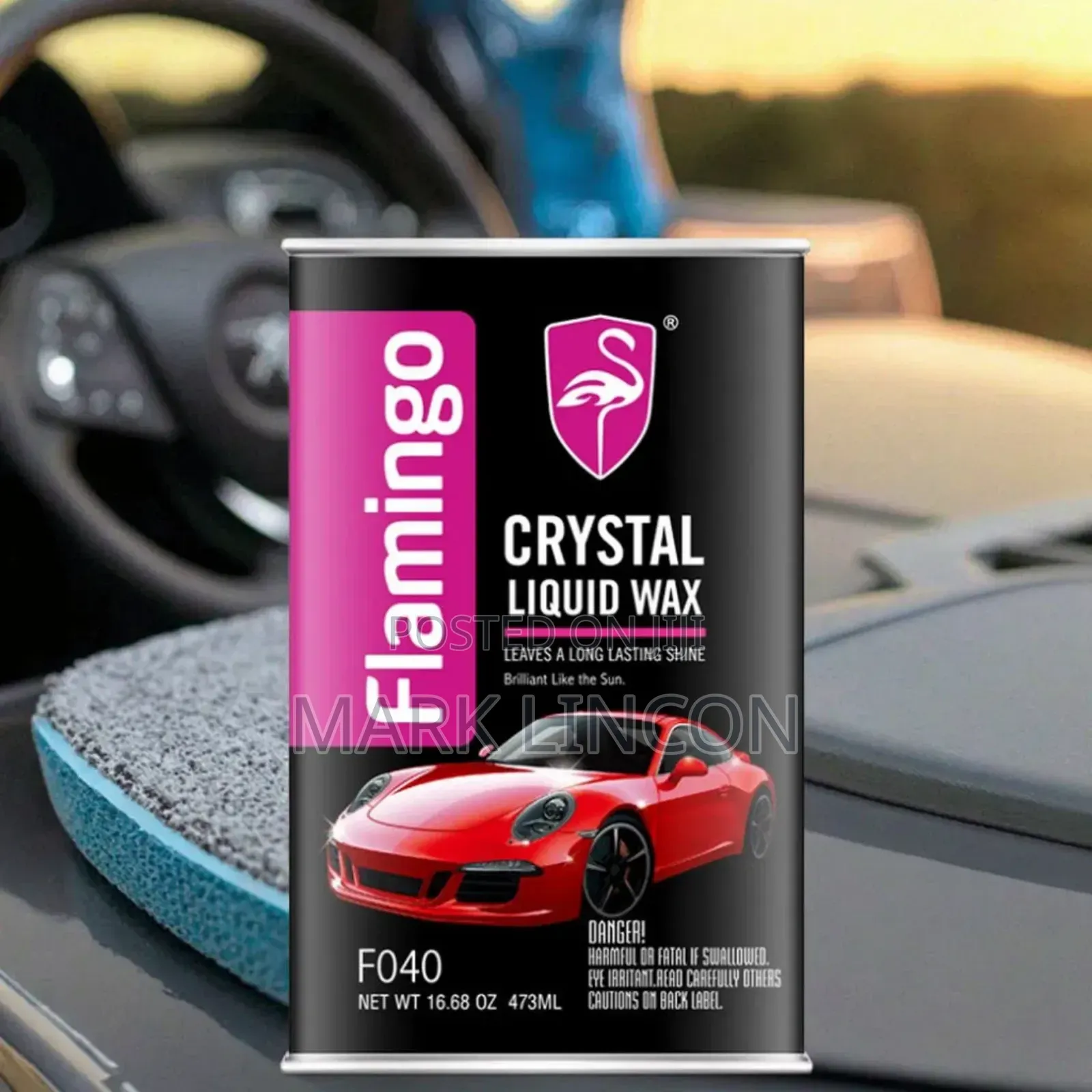 Flamingo Crystal Liquid Wax