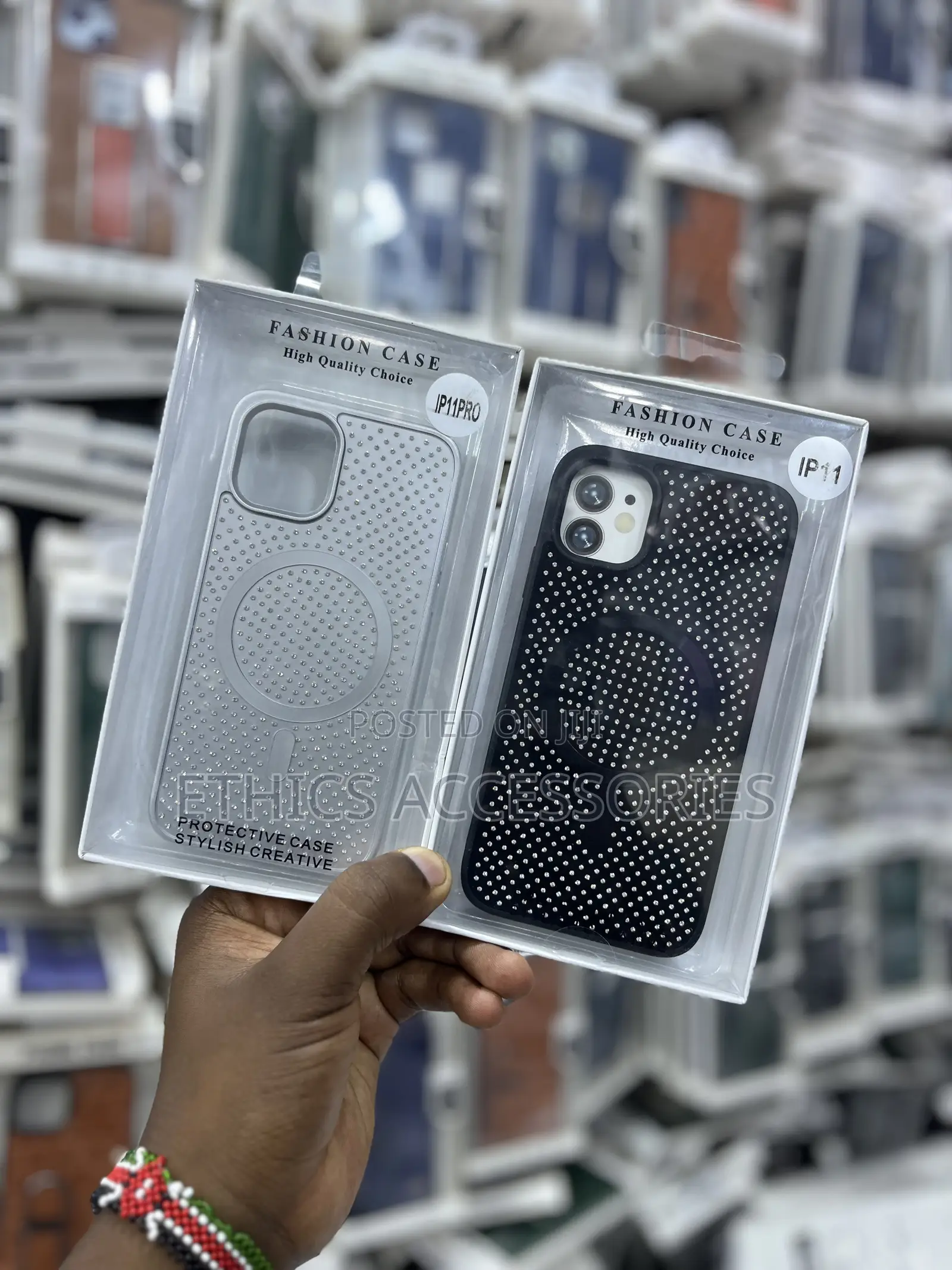 Mesh-Designed Phone Cases