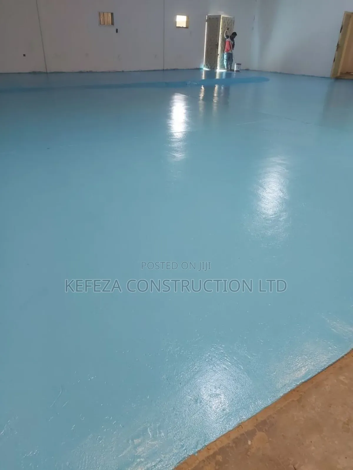 Mbale Epoxy Light Blue