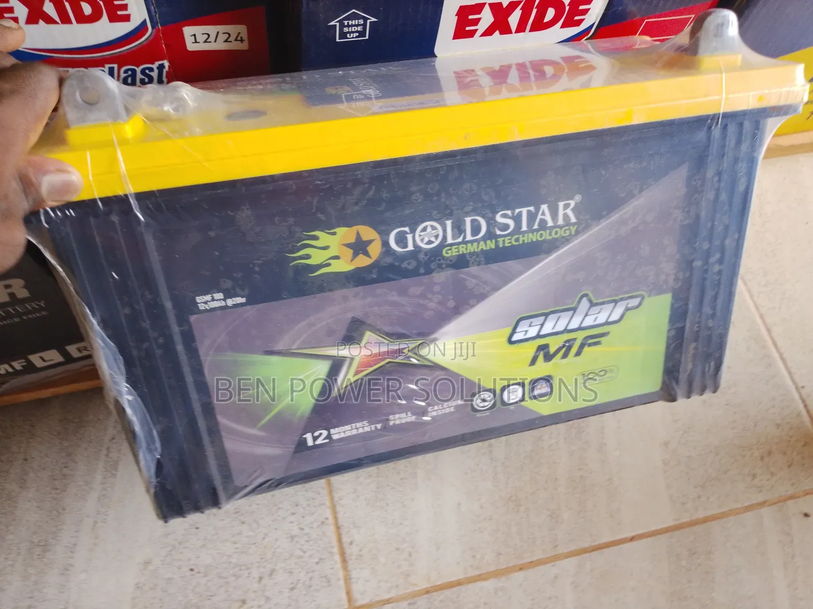 100ah Gold Star Solar Battery