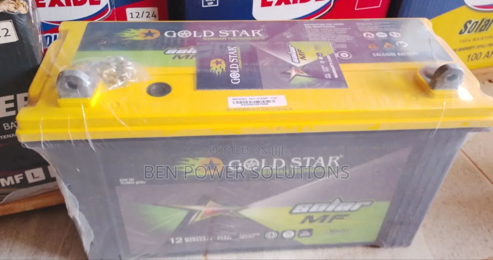 100ah Gold Star Solar Battery