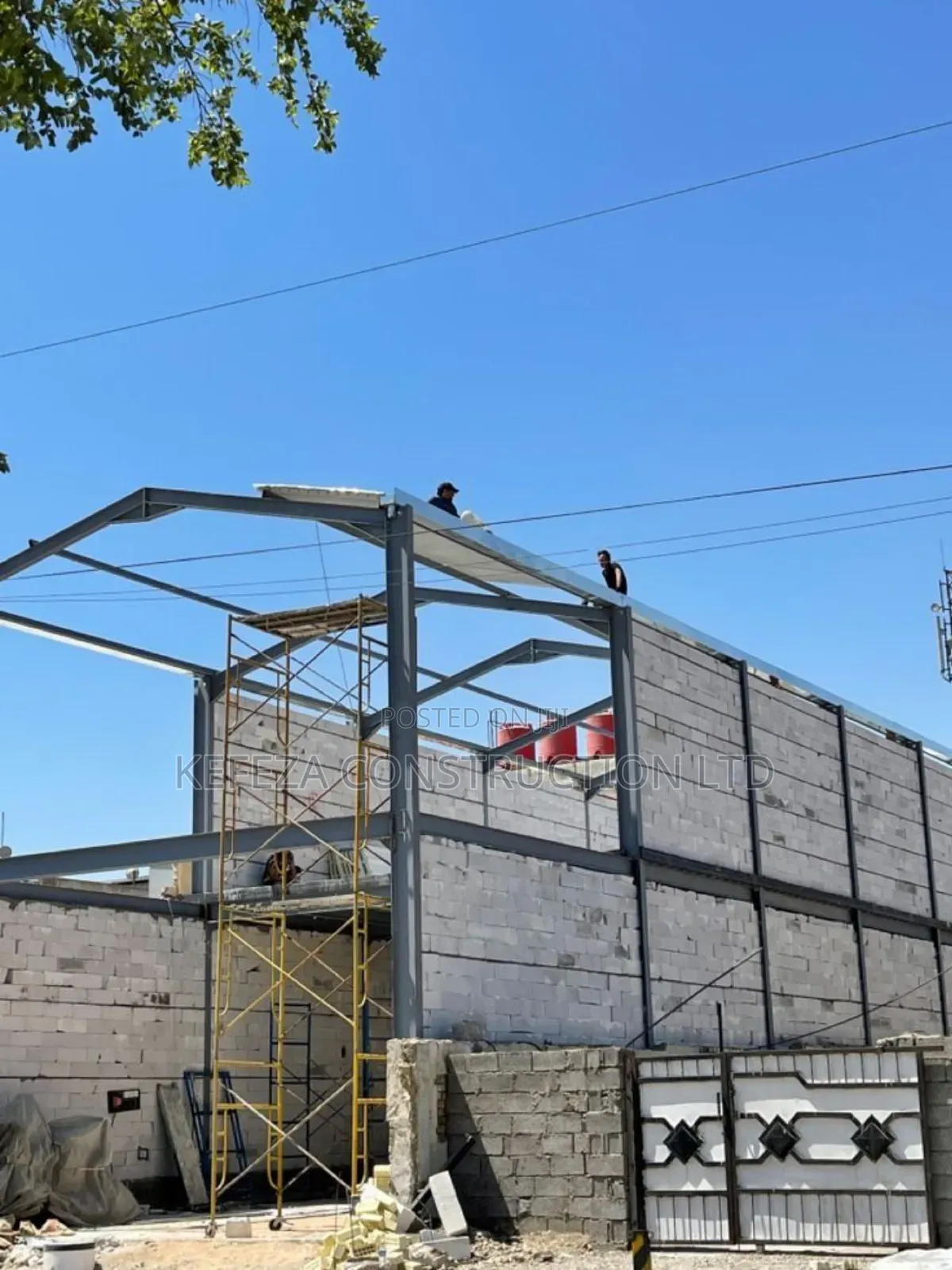 Kefeza Ware House Construction