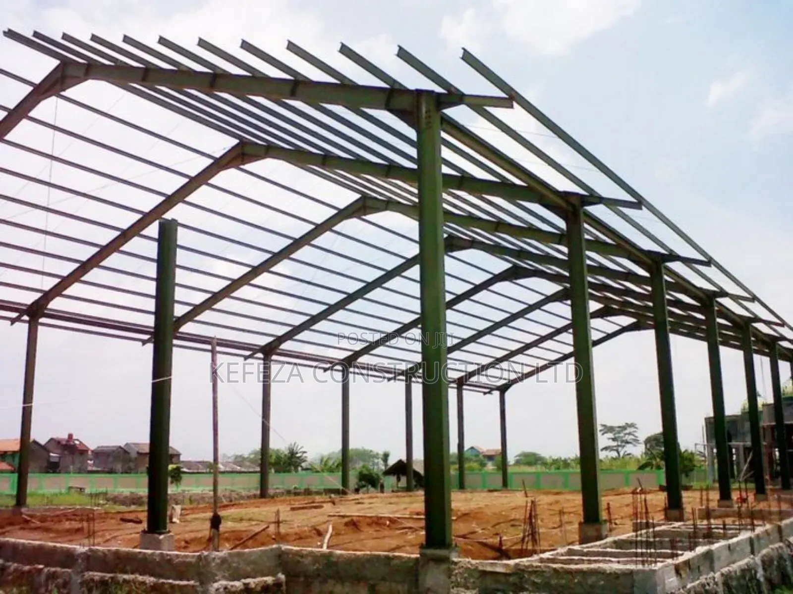 Warehouse Structural Analysis and Construction