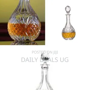 Crystal Spirit Decanter With Stopper - Clear