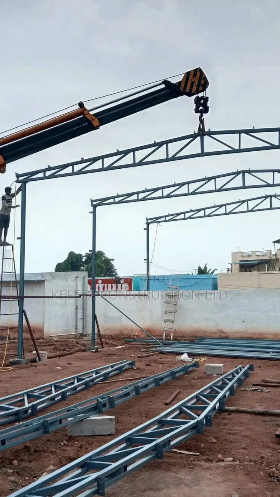 Roofing for Warehouses and Big Metallic Structures