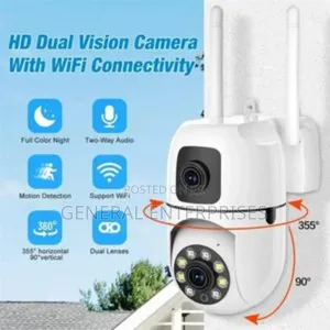 V380 Pro Dual-Lens Wireless PTZ Security Camera.