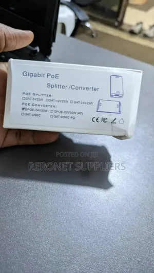Gigabit Poe Converter 48v to 24v