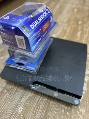 Sony Playstation 3 Ps3 Slim Console With Controller Cords