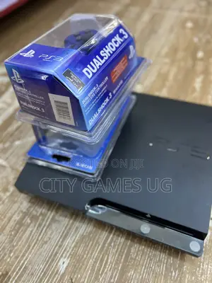 Sony Playstation 3 Ps3 Slim Console With Controller Cords