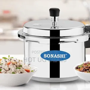 Sonashi 3 Liters Non Electric Heavy-base Aluminium Pressure Cooker