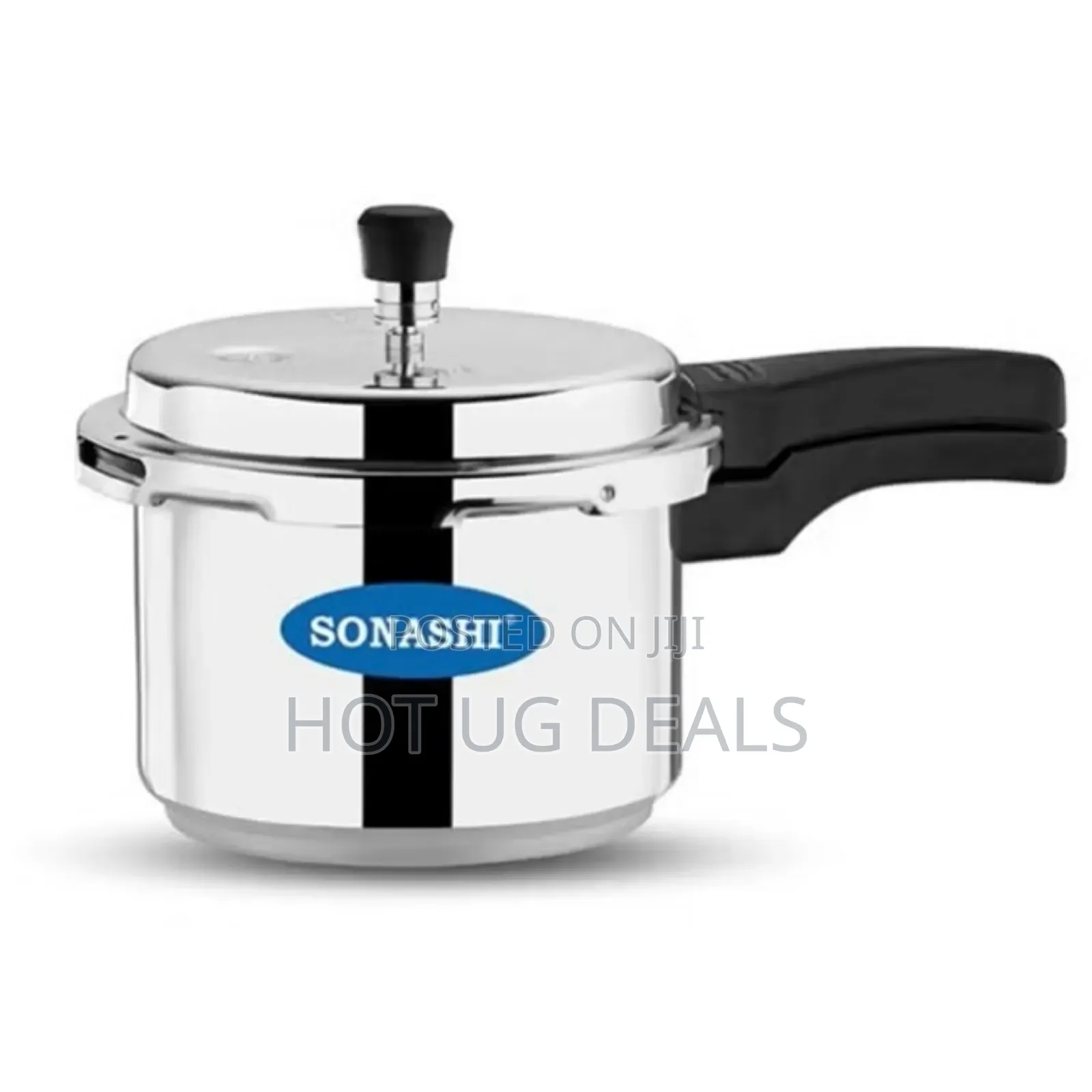 Sonashi 3 Liters Non Electric Heavy-base Aluminium Pressure Cooker